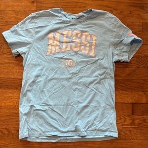 MESSI Collection Light Blue Graphic Tee